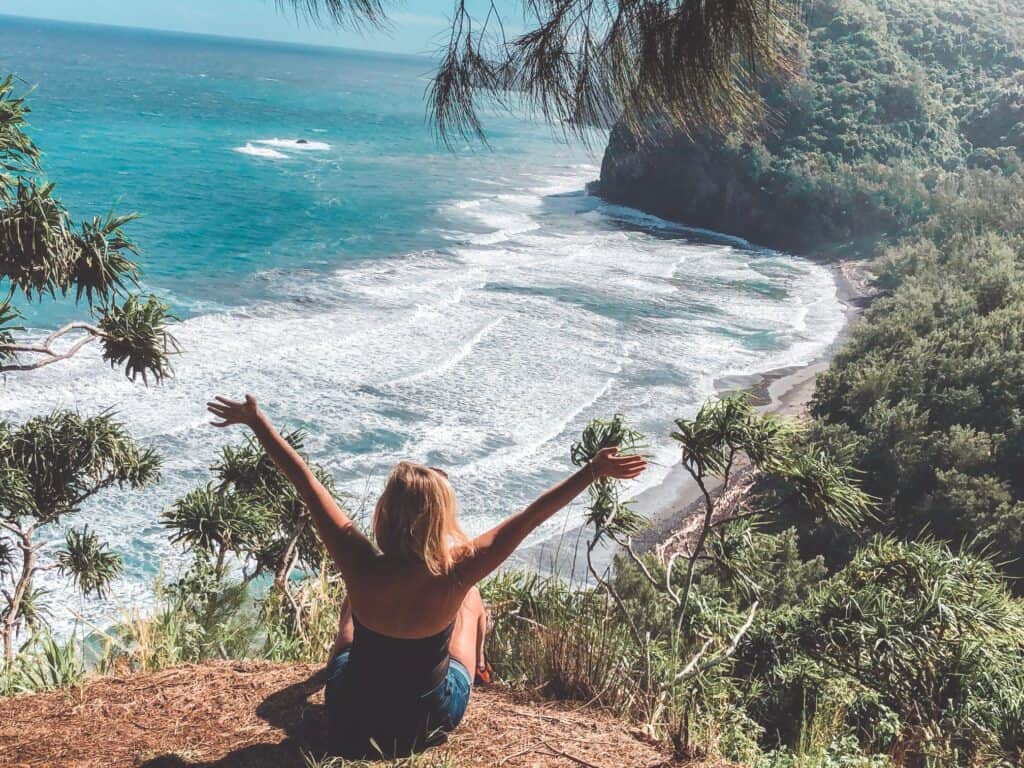 Pololu Lookout in Hawaii