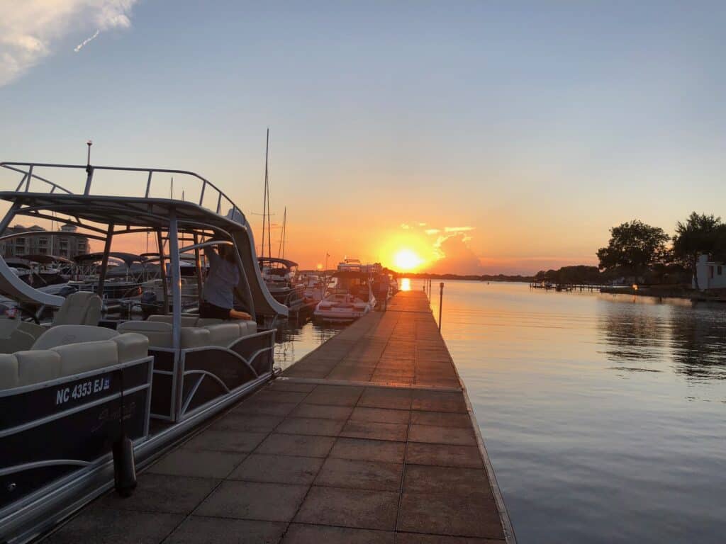 Lake Norman at Sunset