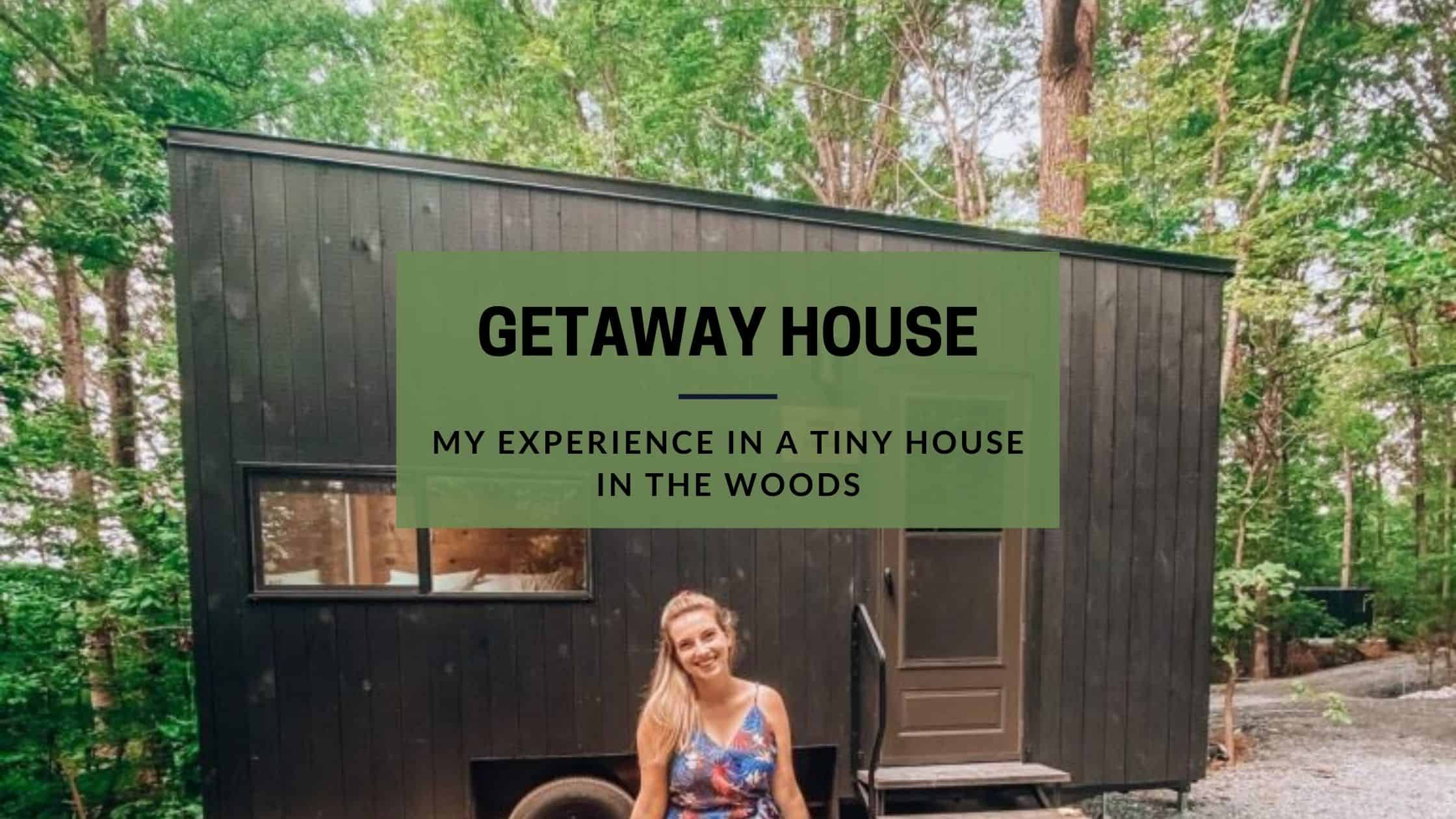 tiny house in the woods - getaway house