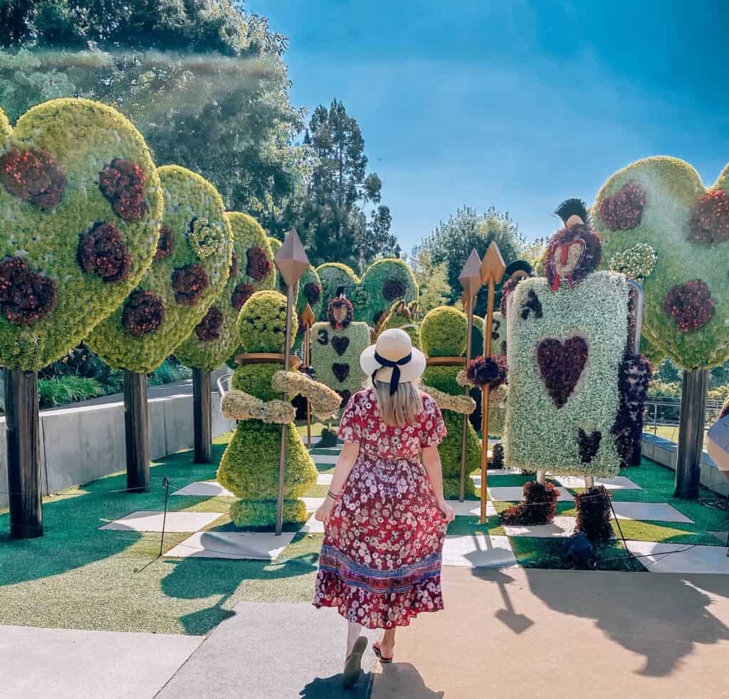 Atlanta Botanical Gardens - Alice in Wonderland Exhibit