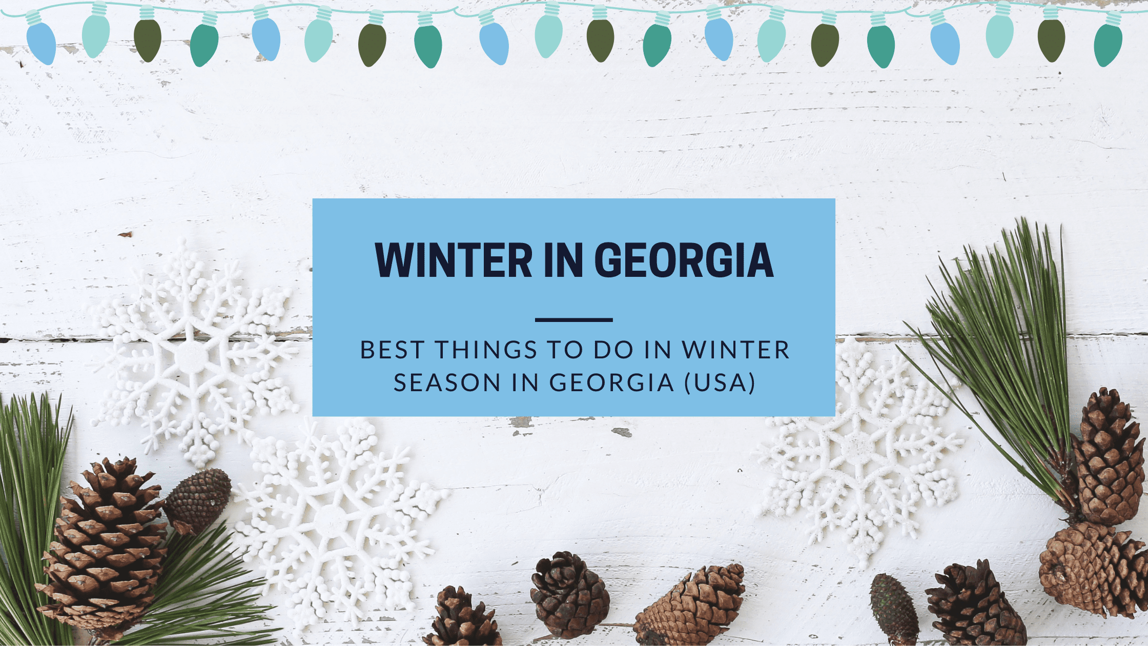 Winter Season in Georgia