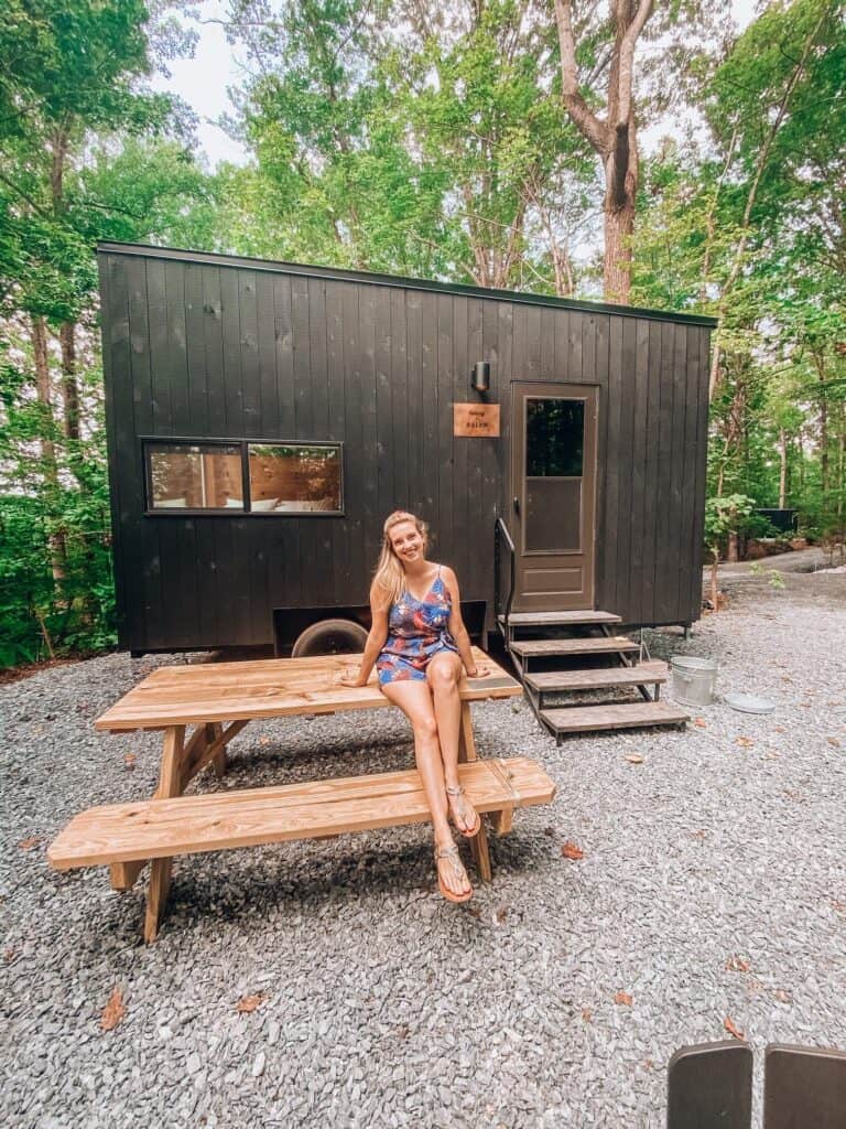 Outside Getaway Tiny House