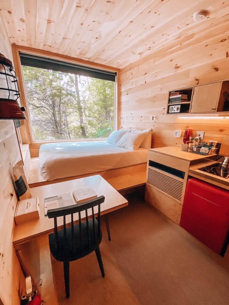 Inside Getaway Tiny House