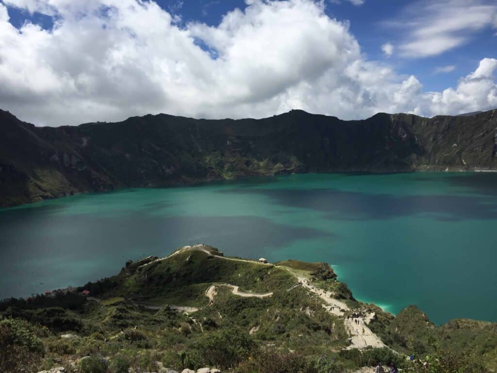 LAKE QUILOTOA in Ecuador - must see place