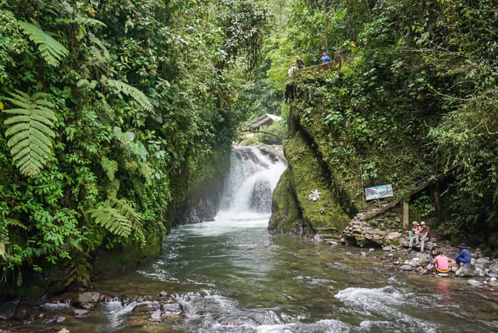 waterfall in Mindo, Ecuador
must see places to visit in ecuador