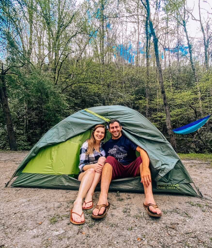 camping in tsali campground - best things to do in bryson city, nc