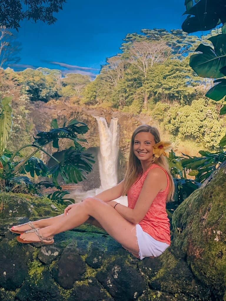 Rainbow Falls - one of the best waterfalls in the Big Island of Hawaii