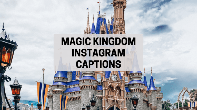 40 Fun Magic Kingdom Instagram Captions for Your Trip To Disney