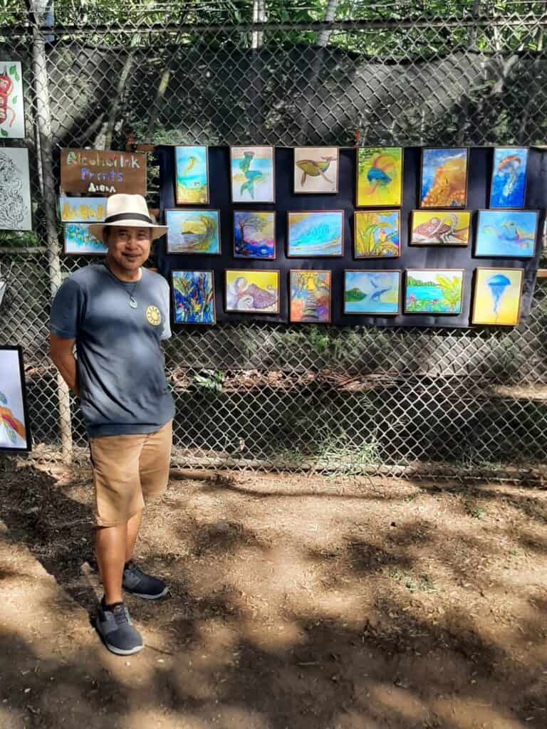 Honolulu's Art on the Zoo Fence Exhibit - free things to do in Oahu