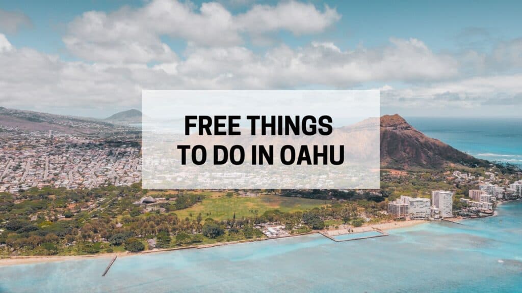 free stuff in oahu