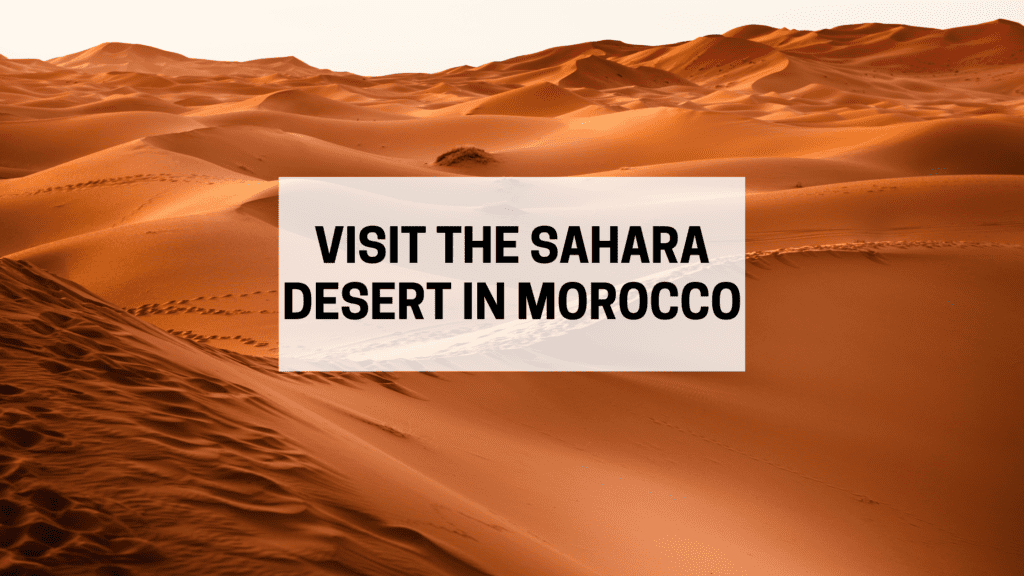 morocco sahara desert