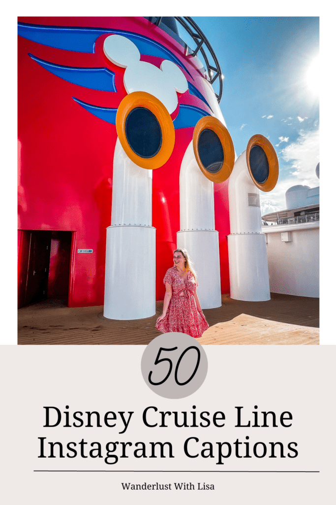 Instagram Captions for Disney Cruise Line